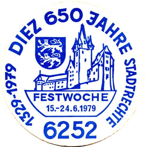 hahnsttten ems-rp nassauer rund 1b (215-diez 650 jahre 1979-blau)
